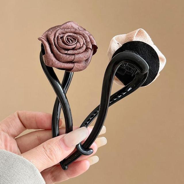 Floral Fabric Hair Clip Product Image