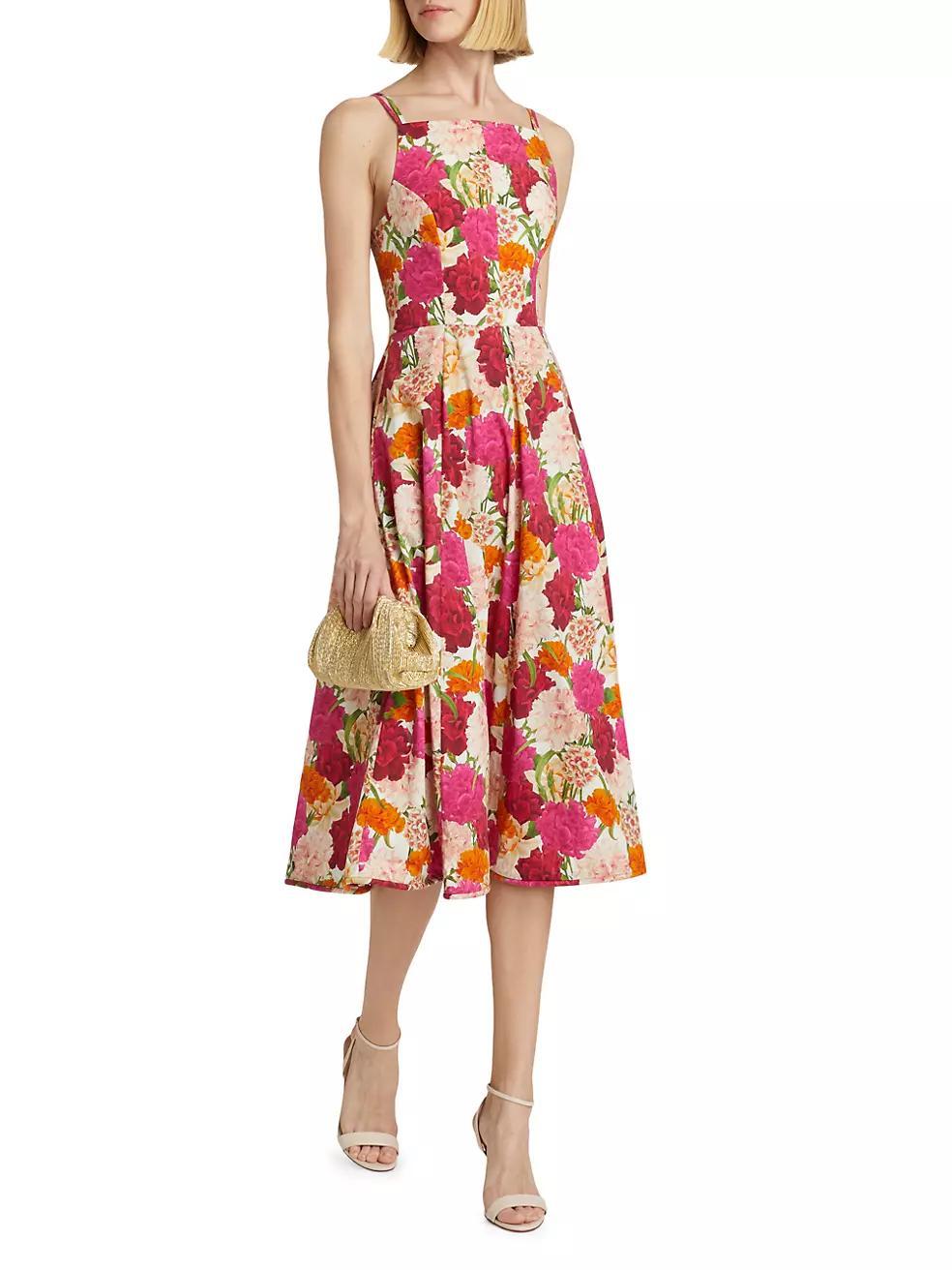 Jacinta Floral Fit & Flare Dress Product Image