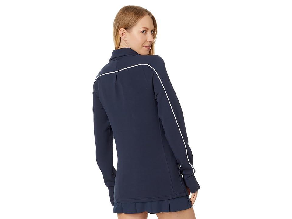 Varley Palmdale Zip Through (Blue Night) Women's Sweatshirt Product Image