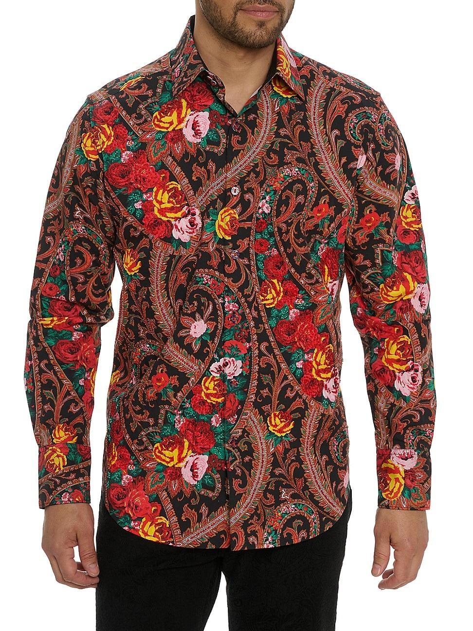 Mens Kabuki Cotton Sport Shirt Product Image