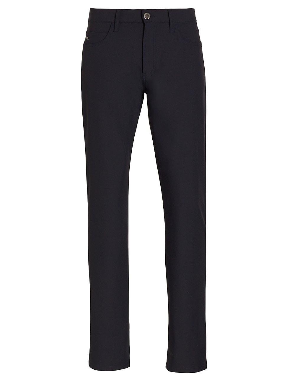 Emporio Armani Mens Stretch Five Pocket Pants Product Image