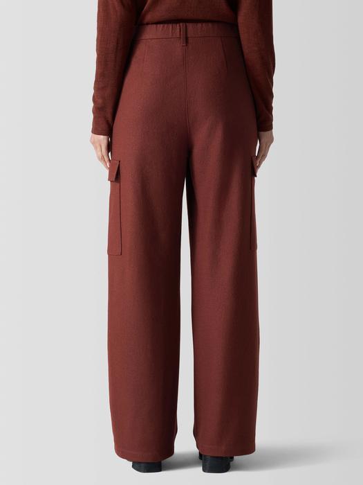 Felted Wool Jersey Cargo Pant in Regenerative Wool Product Image