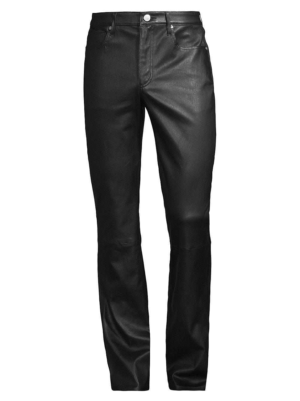 Monfrre Clint Leather Pants Product Image