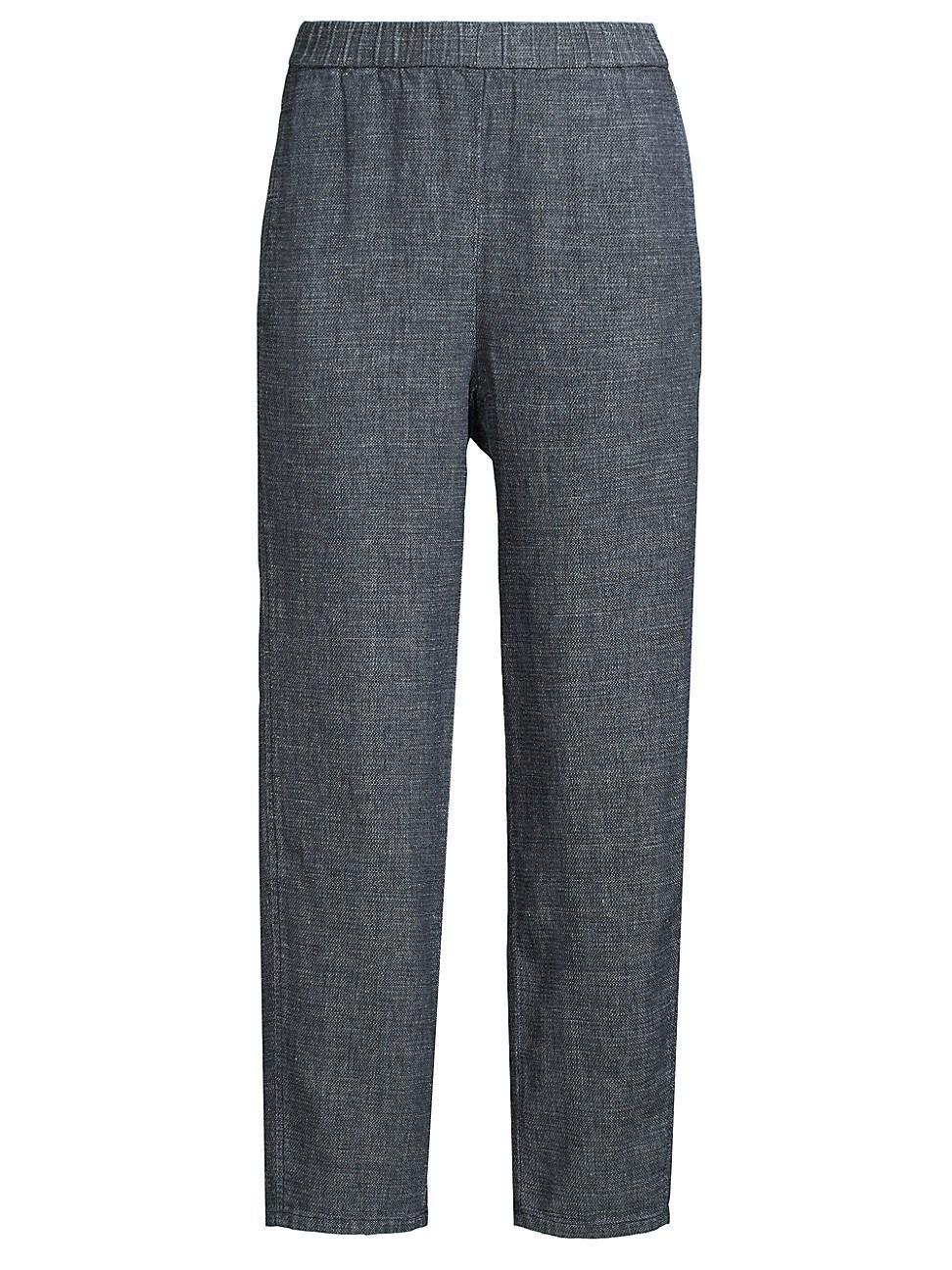 Cropped Straight-Leg Pants Product Image