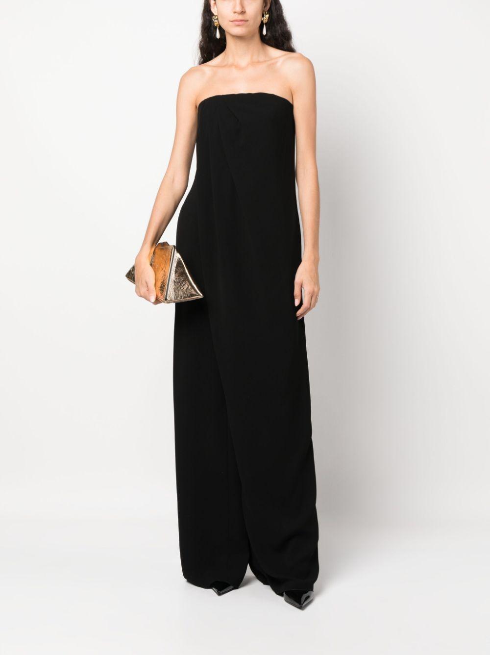 MAX MARA Jumpsuit Mit Tiefem Ausschnitt In Black Product Image