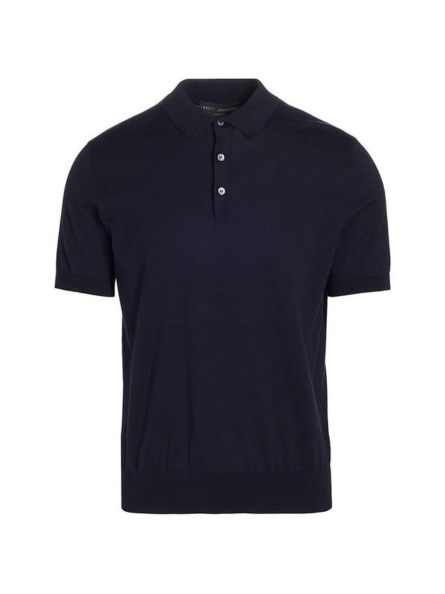 Mens Cotton Polo Shirt Product Image