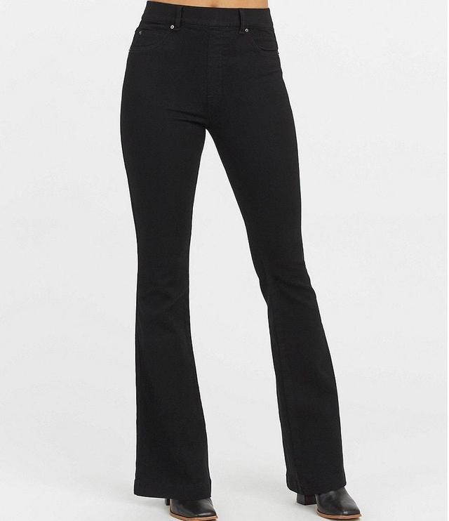 Spanx Flare Pull-On High Rise Stretch Jeans Product Image