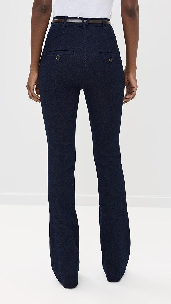 Veronica Beard Gracie Pants with Belt | Shopbop Product Image