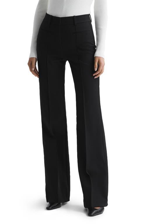 Womens Claude Pin-Tucked Flared Pants Product Image