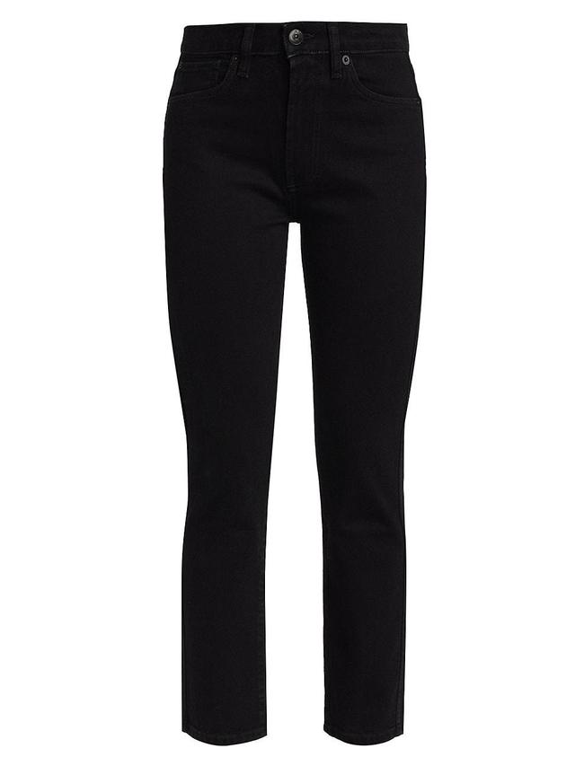 Womens Empire High-Rise Cropped Jeans Product Image