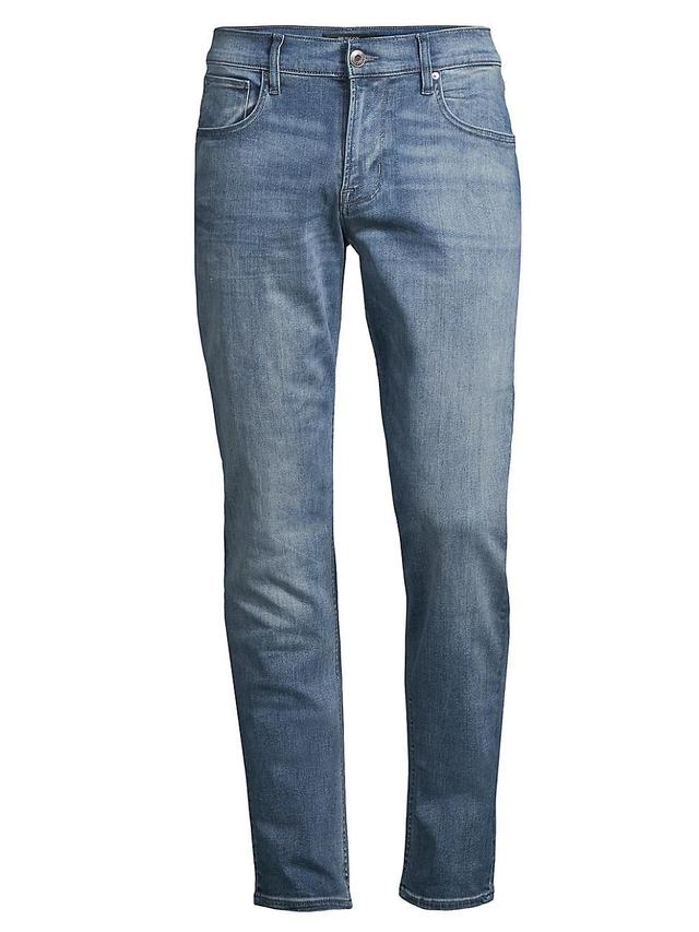 Mens Blake Faded Stretch Slim-Straight Jeans Product Image