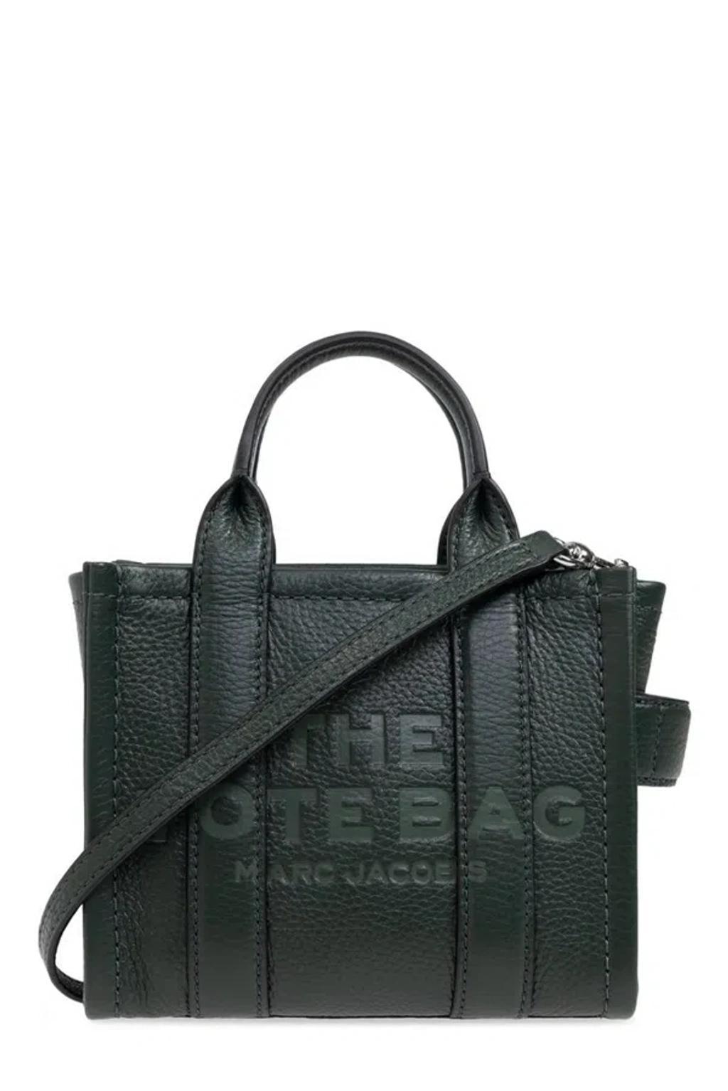 MARC JACOBS The Micro Tote Bag In Green Product Image