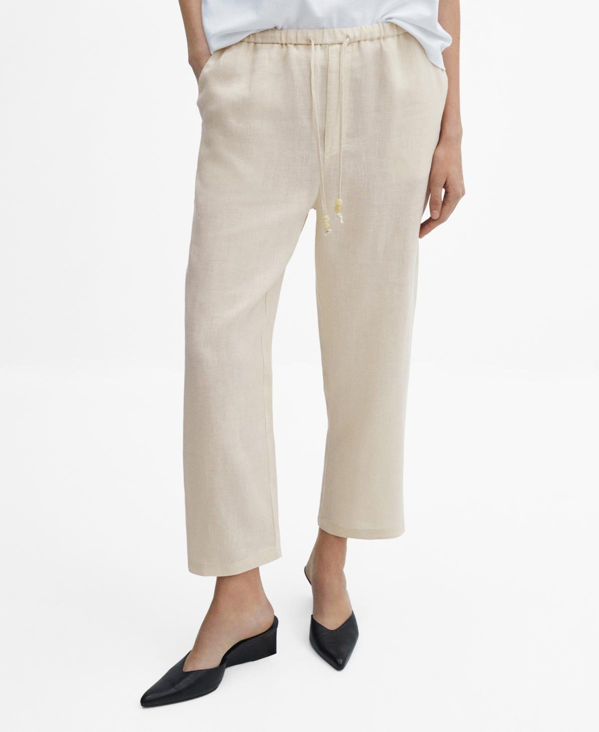 Women's 100% Linen Pants Product Image