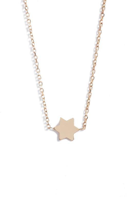 Anzie Love Letter Star of David Pendant Necklace Product Image