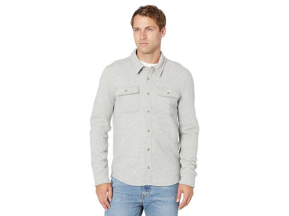 Toad&Co Moonwake Long Sleeve Shirt (Heather Grey) Men's Clothing product image