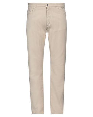 CANALI Man Pants Beige Size 38 Cotton Product Image