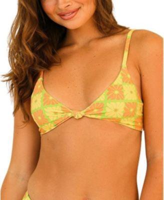 Dippin' Daisy's Women's Zen Knotted Triangle Bikini Top Product Image