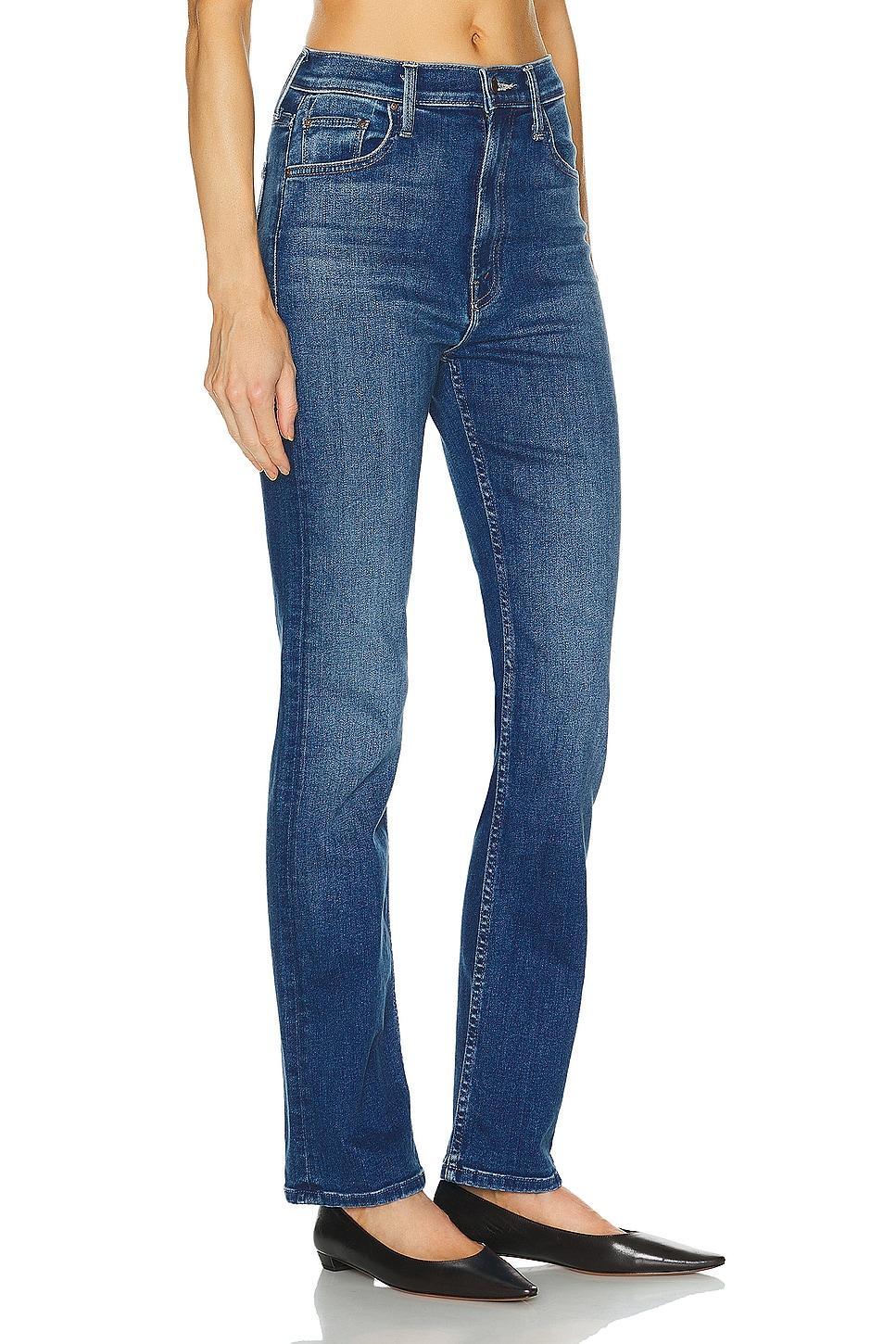 MOTHER Rider Skimp High Waist Straight Leg Jeans Product Image