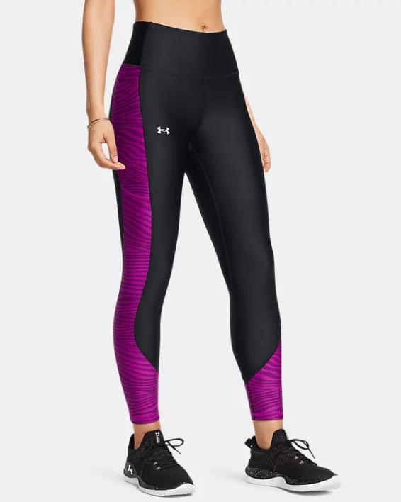 Womens HeatGear Printed Ankle Leggings Product Image