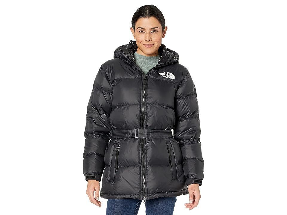 The North Face Nuptse Belted Mid Jacket (TNF ) Women's Clothing Product Image