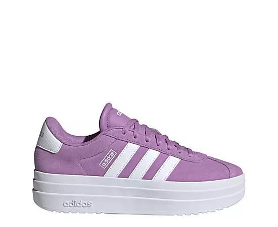 Adidas Womens Vl Court Bold Platform Casual Sneakers from Finish Line - Scarlet Product Image