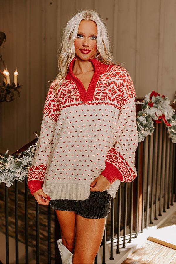 First Snowfall Knit Sweater Product Image