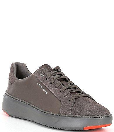 Cole Haan Mens GrandPr Topspin Suede and Leather Lace Product Image