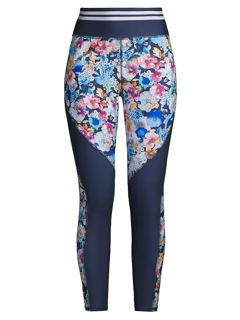 Womens Fall Dance High-Waist Contrast Leggings Product Image