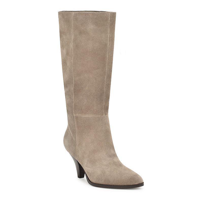 Nine West Ceynote Womens Suede Knee-High Dress Boots Brown Suede Product Image