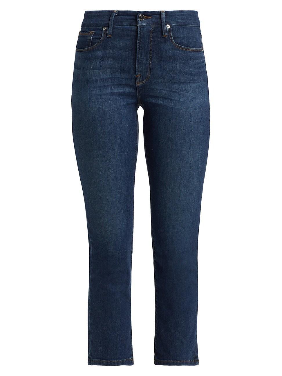 Womens Good Legs Flared Crop Jeans Product Image