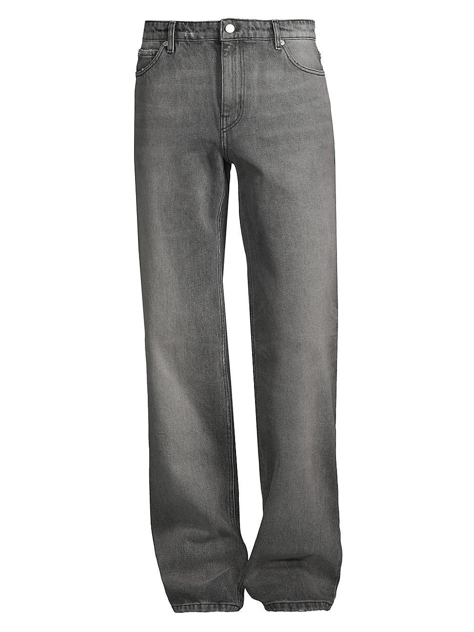 Mens Straight-Leg Relaxed Jeans Product Image