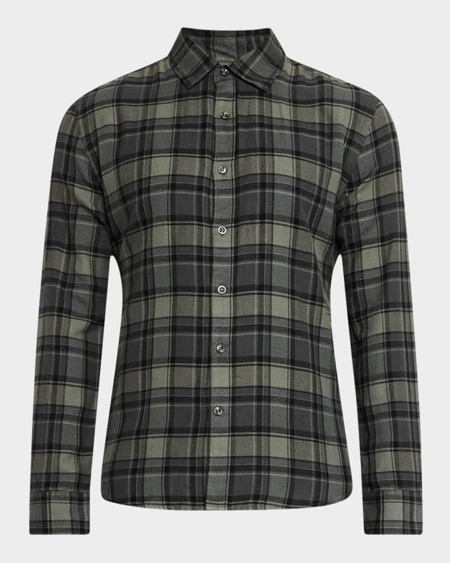 Men's Oliver Flannel Button-Down Shirt Product Image