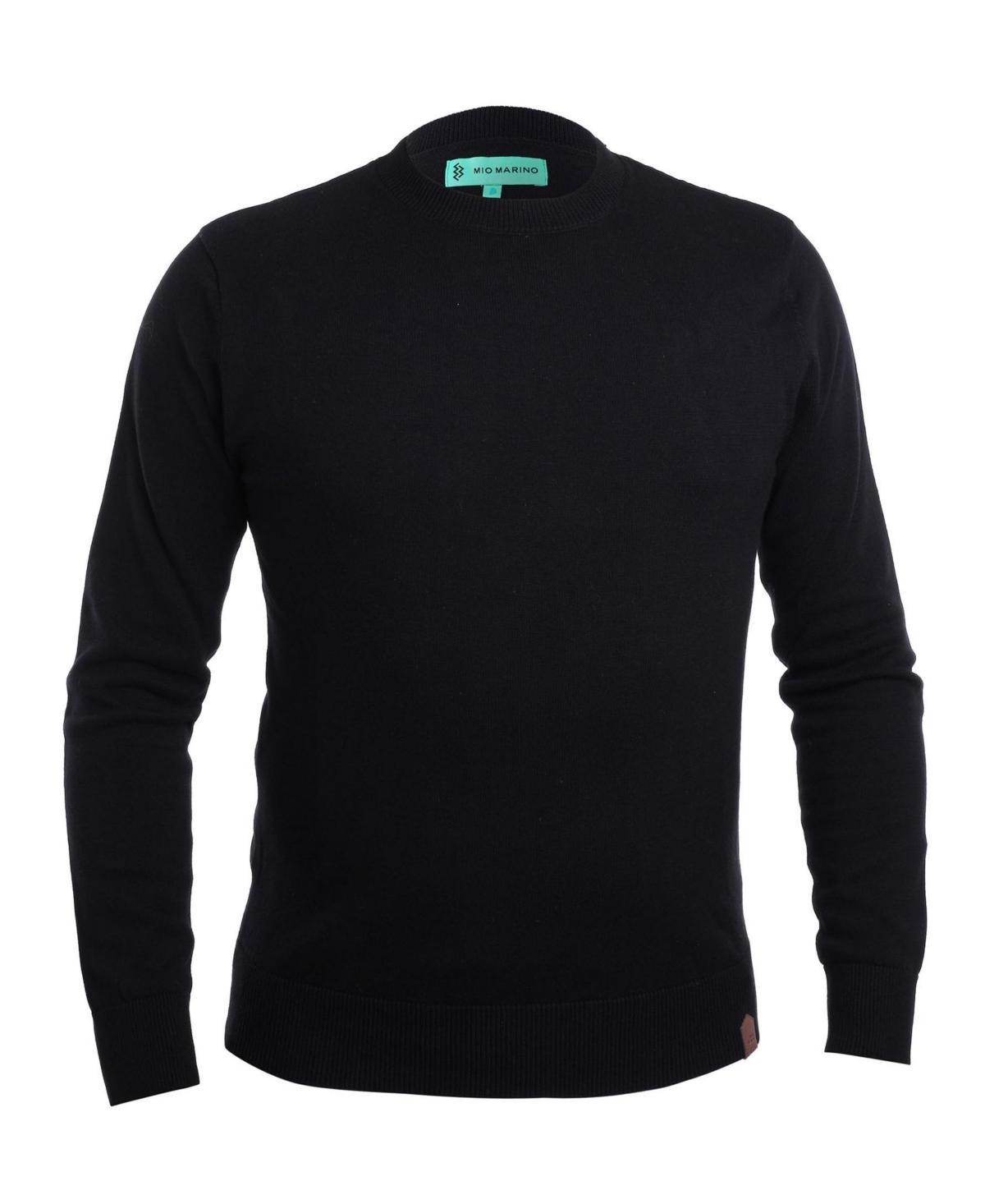 Mio Marino Mens Winter Crew Lightweight Pullover Sweater Product Image