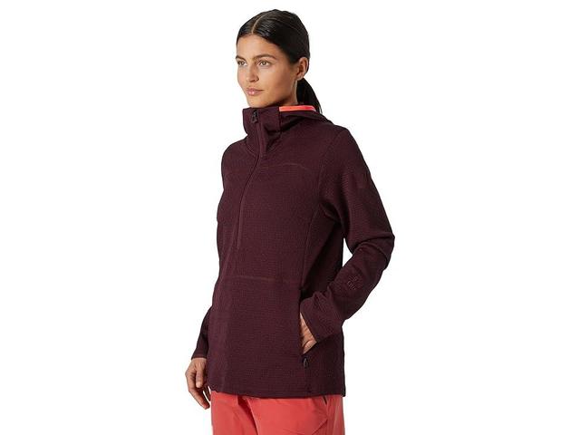 Helly Hansen Powderqueen Midlayer (Hickory) Women's Clothing Product Image