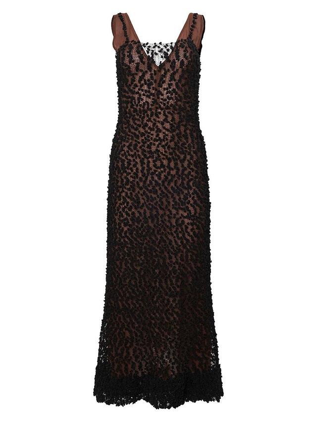 Womens Rivette Wool & Silk Maxi Dress Product Image