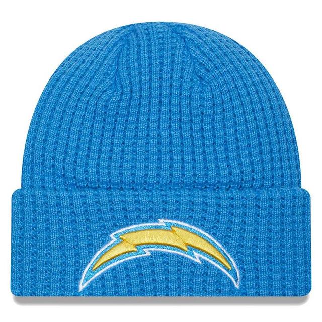 Mens New Era Powder Blue Los Angeles Chargers Prime Cuffed Knit Hat Product Image