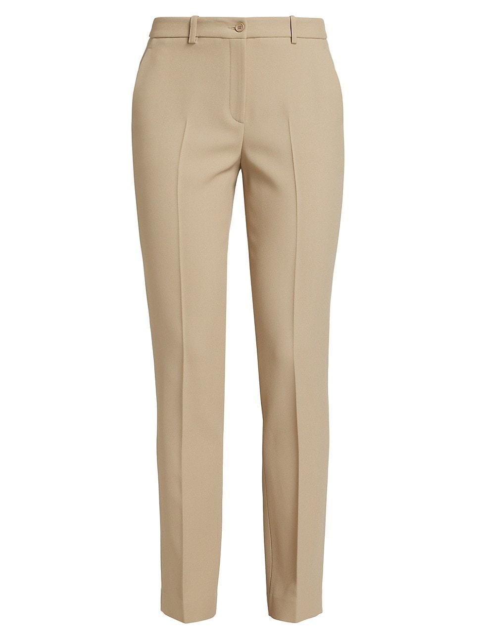 Womens Samantha Pleated Straight-Leg Pants Product Image