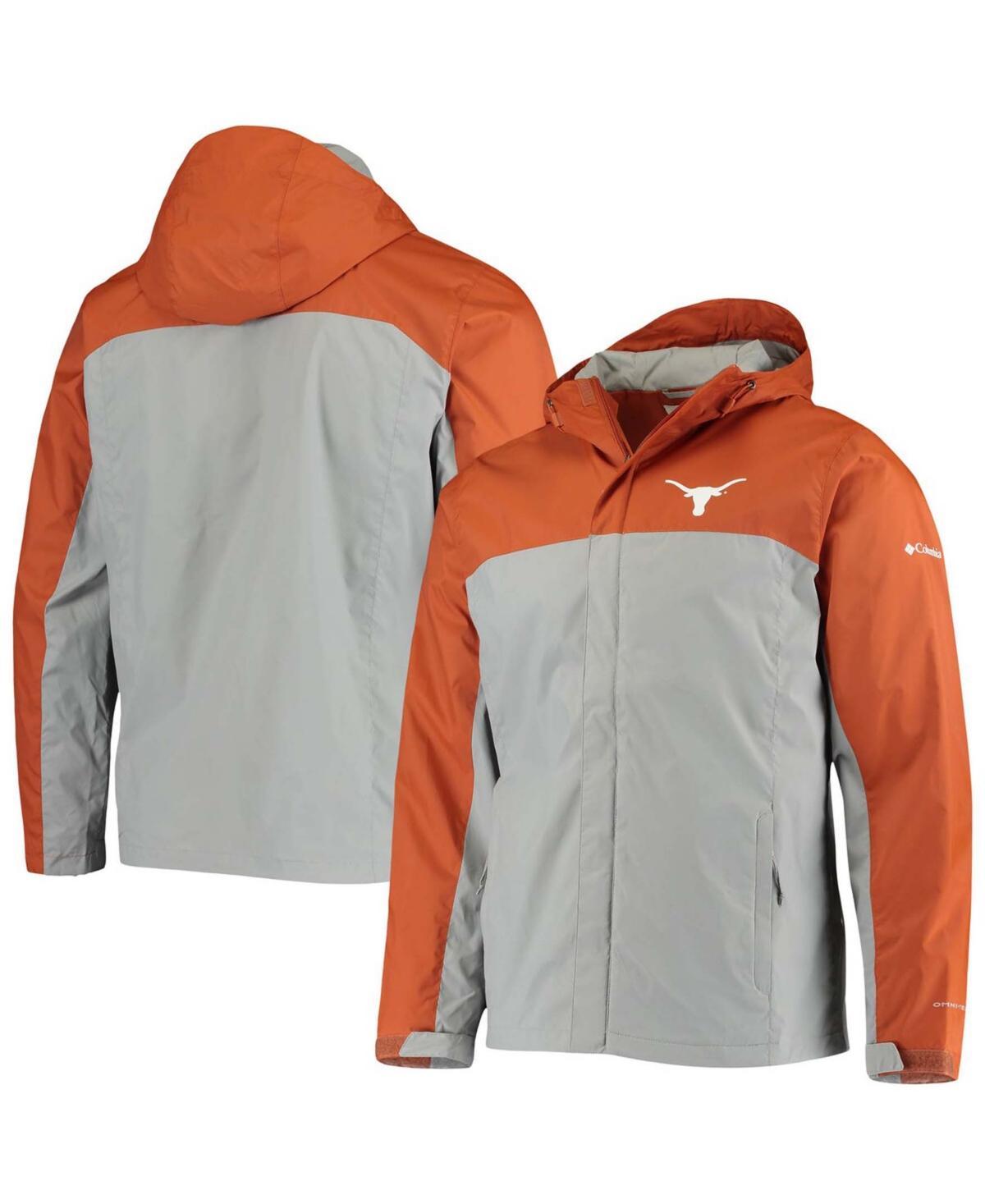 Mens Burnt Orange Texas Longhorns Glennaker Storm Omni-Tech Full-Zip Jacket Product Image