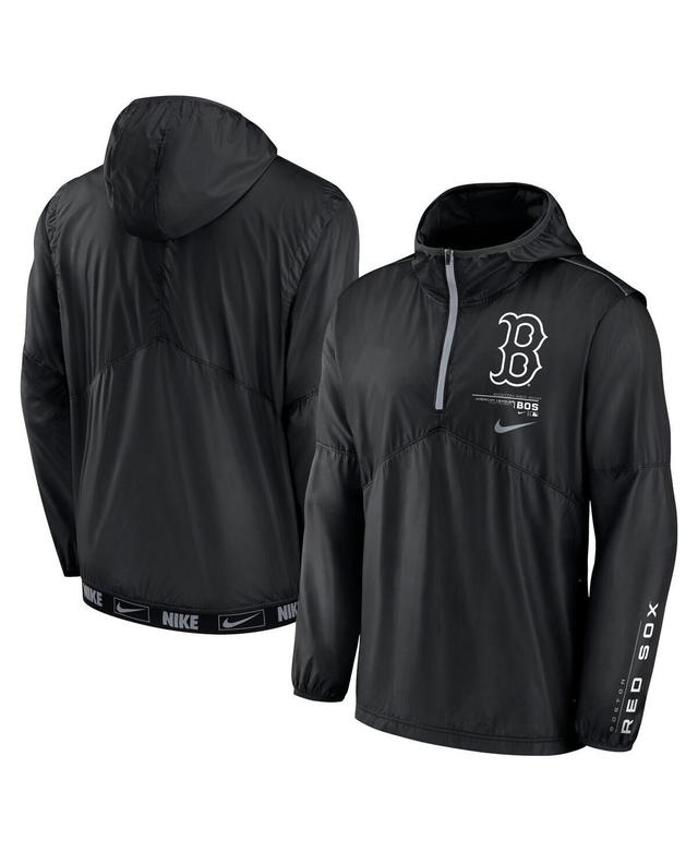 Mens Nike Boston Red Sox Night Game Half-Zip Hoodie Product Image