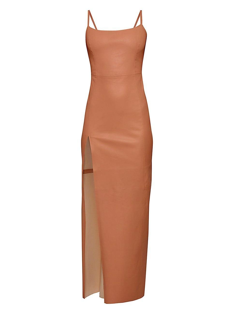 Womens Aphrodite Stretch Leather Dress Product Image