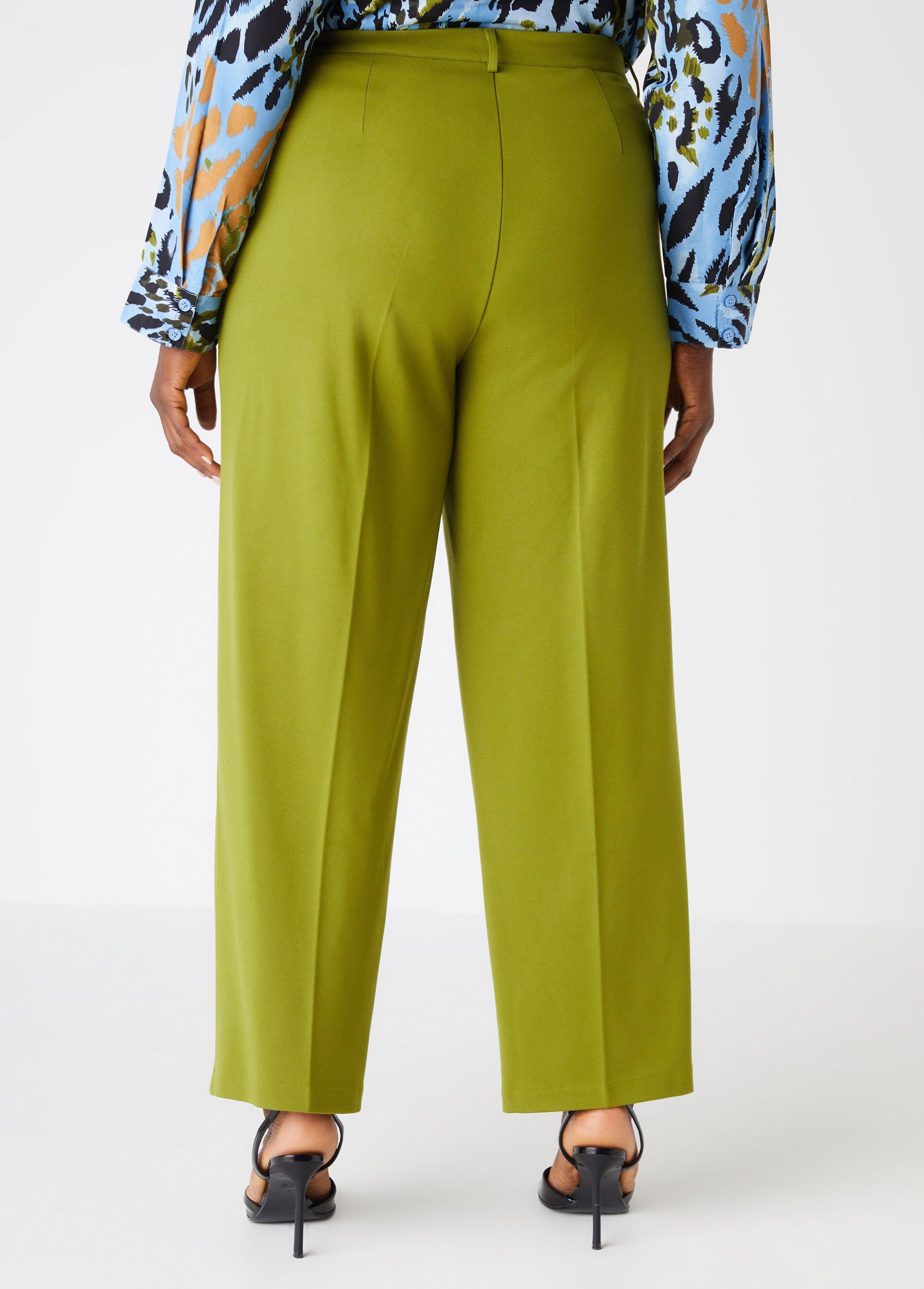 Ponte Straight Leg Trousers Product Image