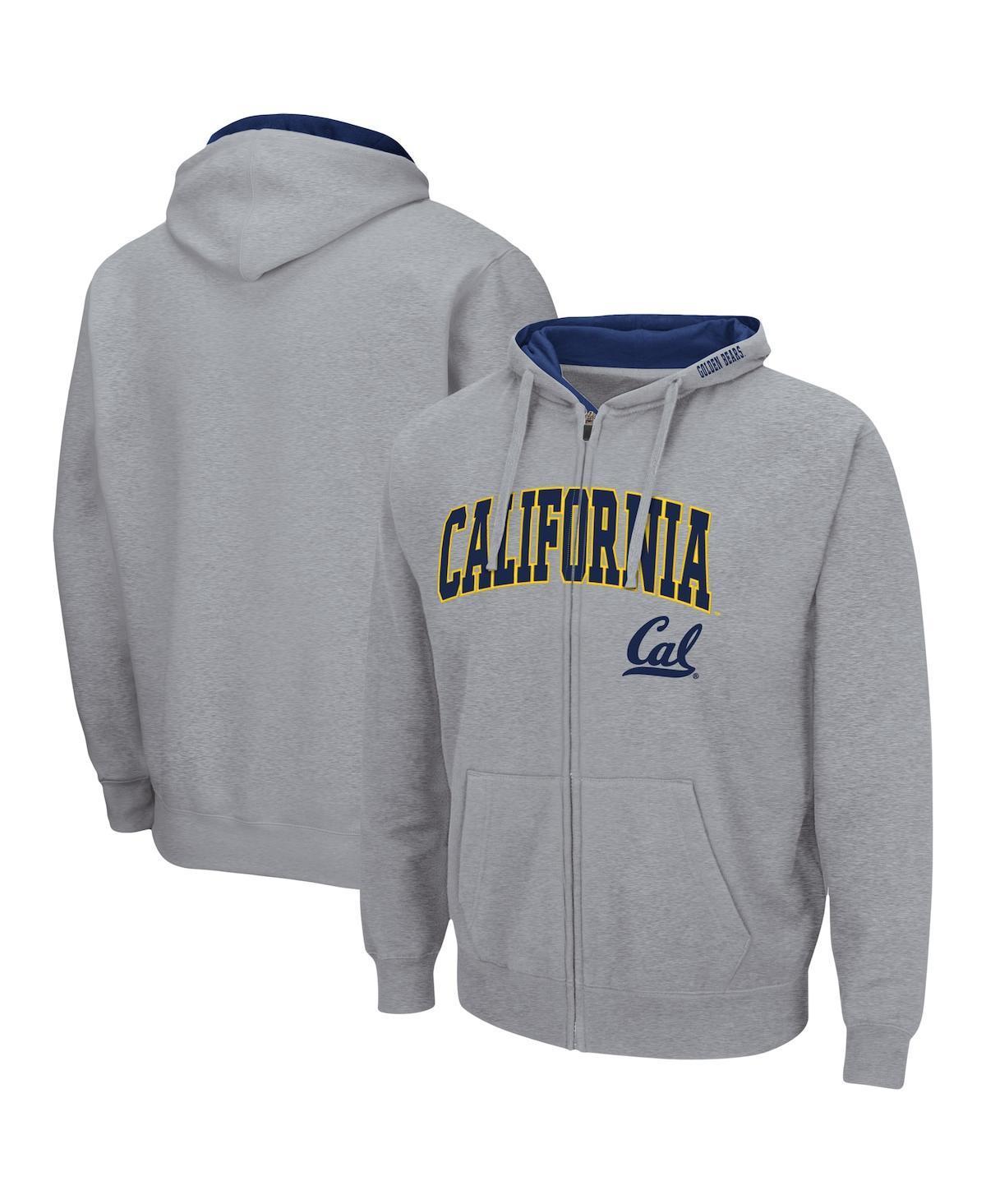 Mens Colosseum Royal Memphis Tigers Arch & Logo 3.0 Full-Zip Hoodie Product Image