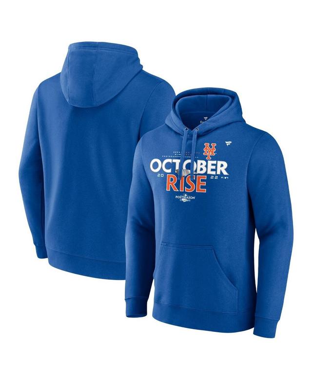 Mens Fanatics Royal Toronto Blue Jays 2022 Postseason Locker Room Pullover Hoodie Product Image