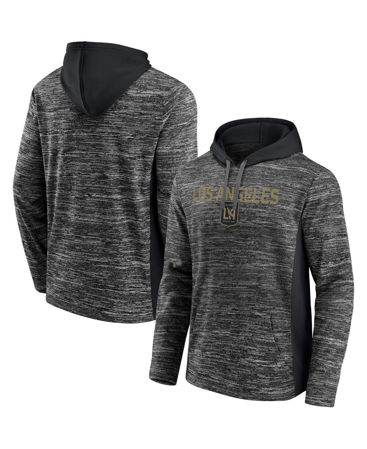 Mens Fanatics Branded Charcoal LAFC Shining Victory Space-Dye Pullover Hoodie Product Image