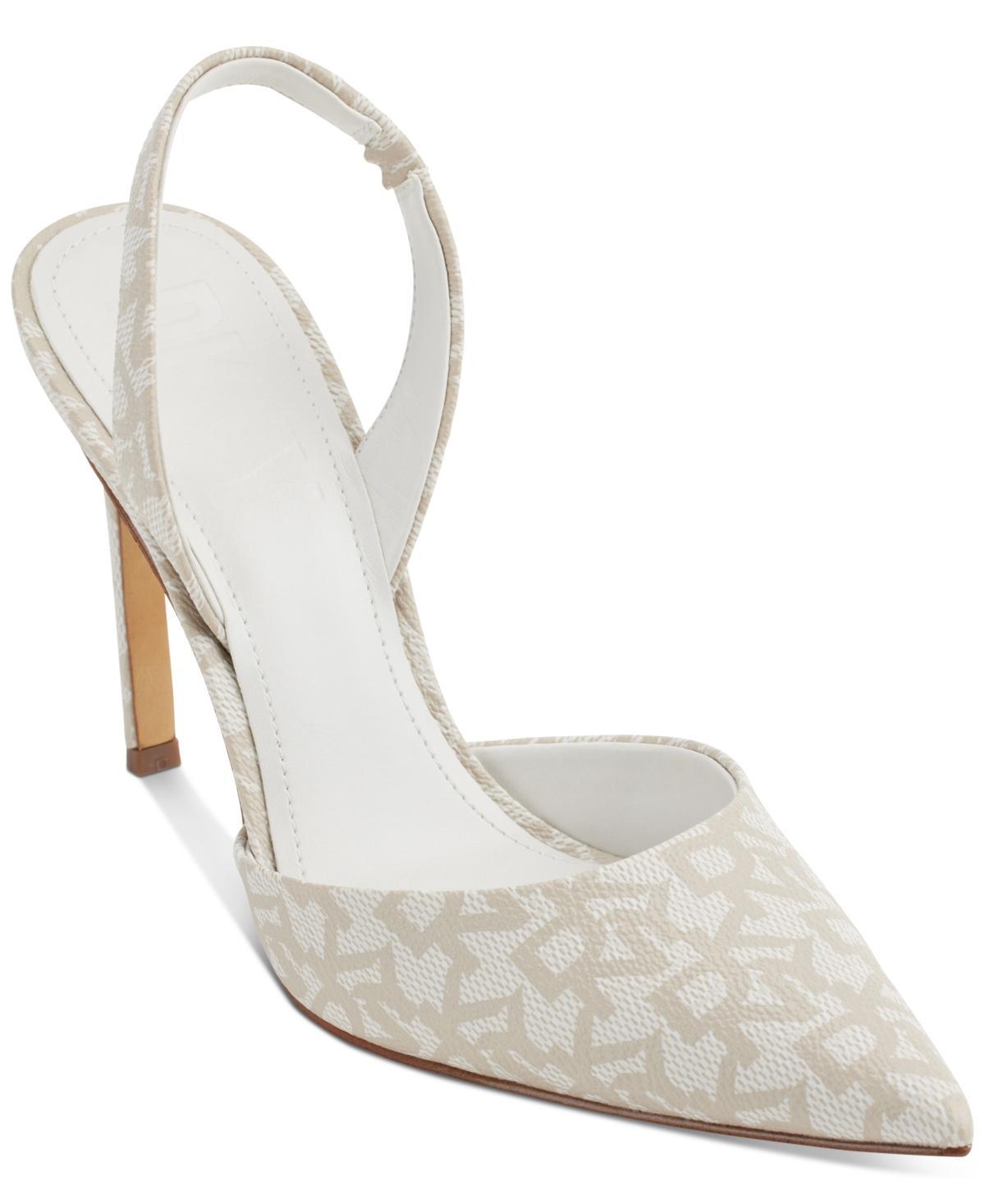 Dkny Womens Macia Pointed-Toe Slingback Pumps Product Image