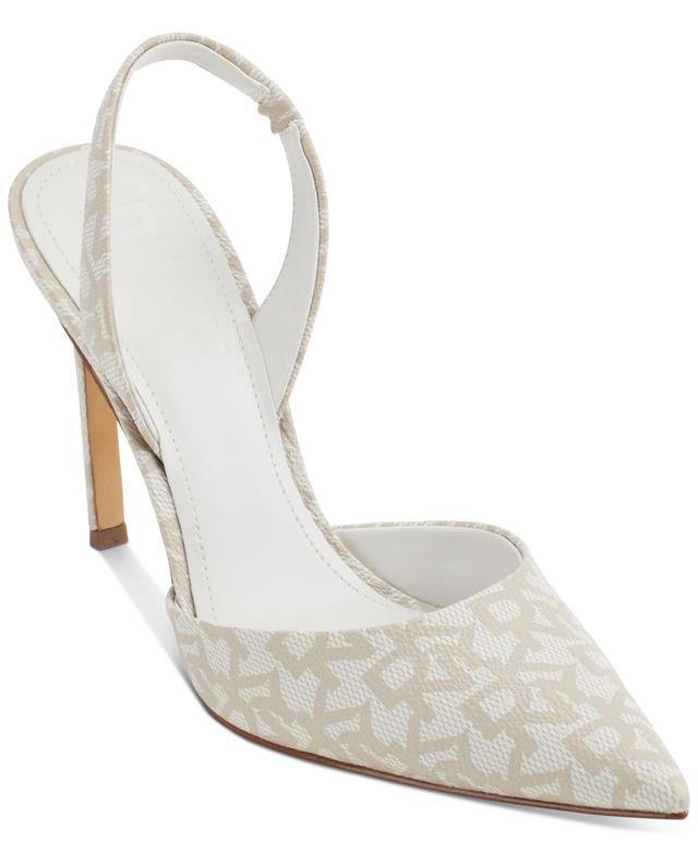 Dkny Womens Macia Pointed-Toe Slingback Pumps Product Image