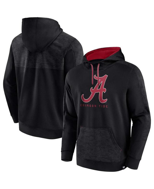 Mens Fanatics Black Alabama Crimson Tide Defender Pullover Hoodie Product Image