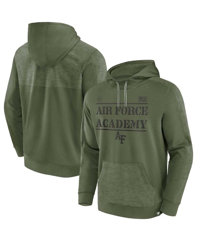 Mens Fanatics Olive Air Force Falcons Oht Military-Inspired Appreciation Stencil Pullover Hoodie Product Image