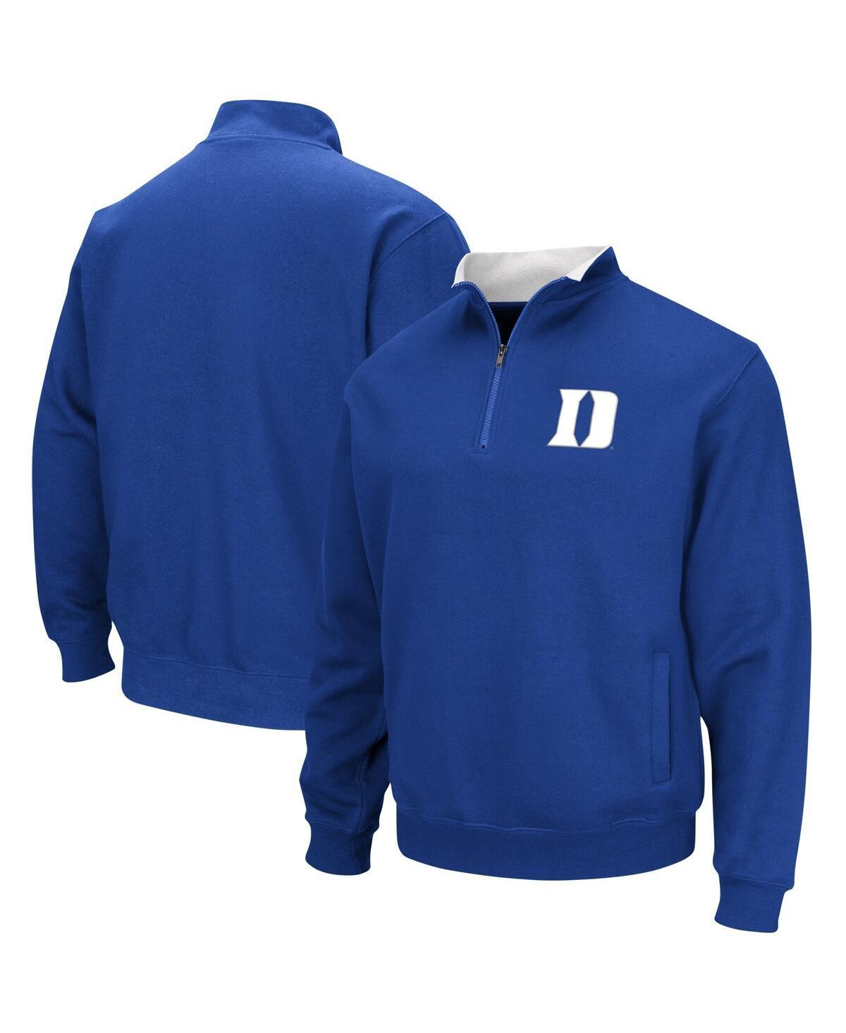 Mens Colosseum Royal Duke Devils Tortugas Quarter-Zip Top Product Image