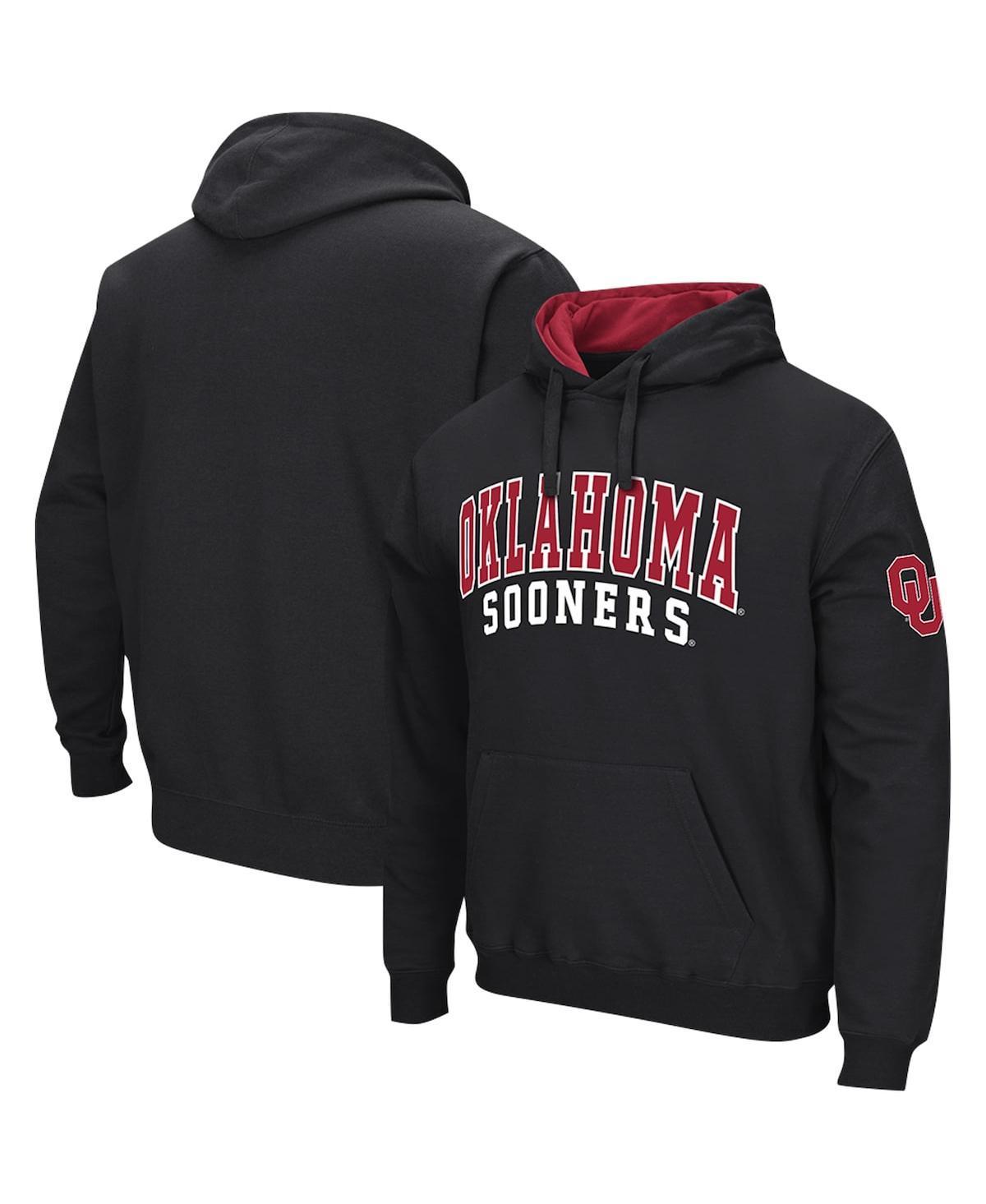 Colosseum Mens Oklahoma Sooners Double Arch Pullover Hoodie Product Image